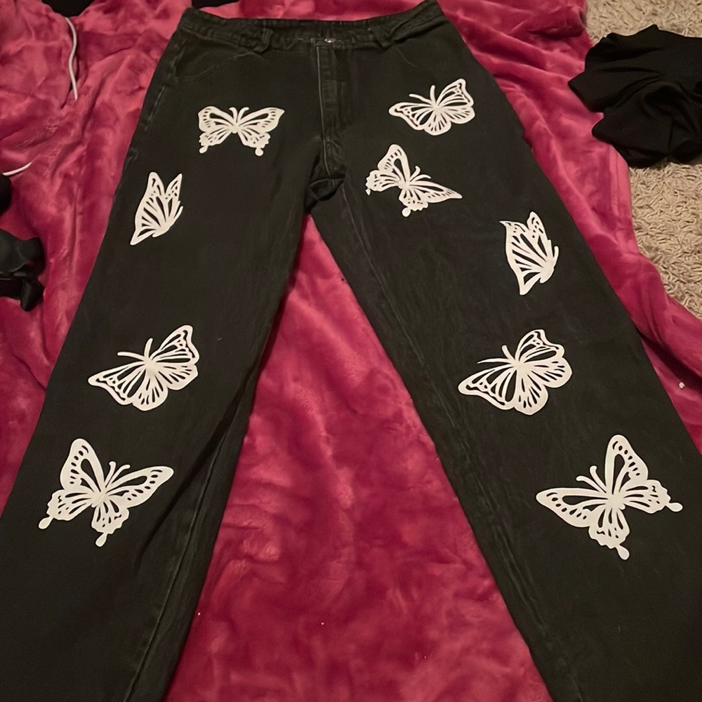 Butterfly jeans